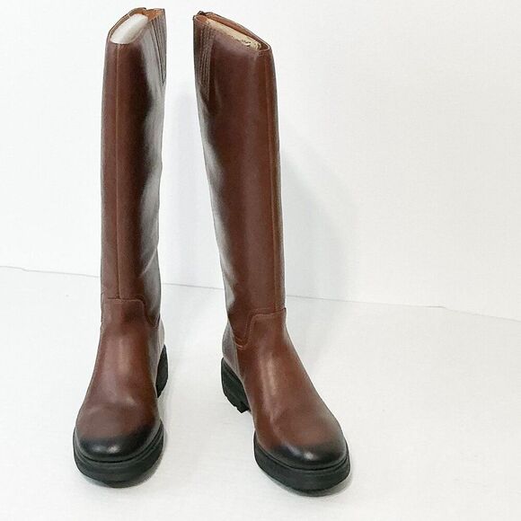 Lucky Brand NWB Sz 8.5 Roasted  Leather Cirila Tall Shaft Boots - Picture 13 of 16